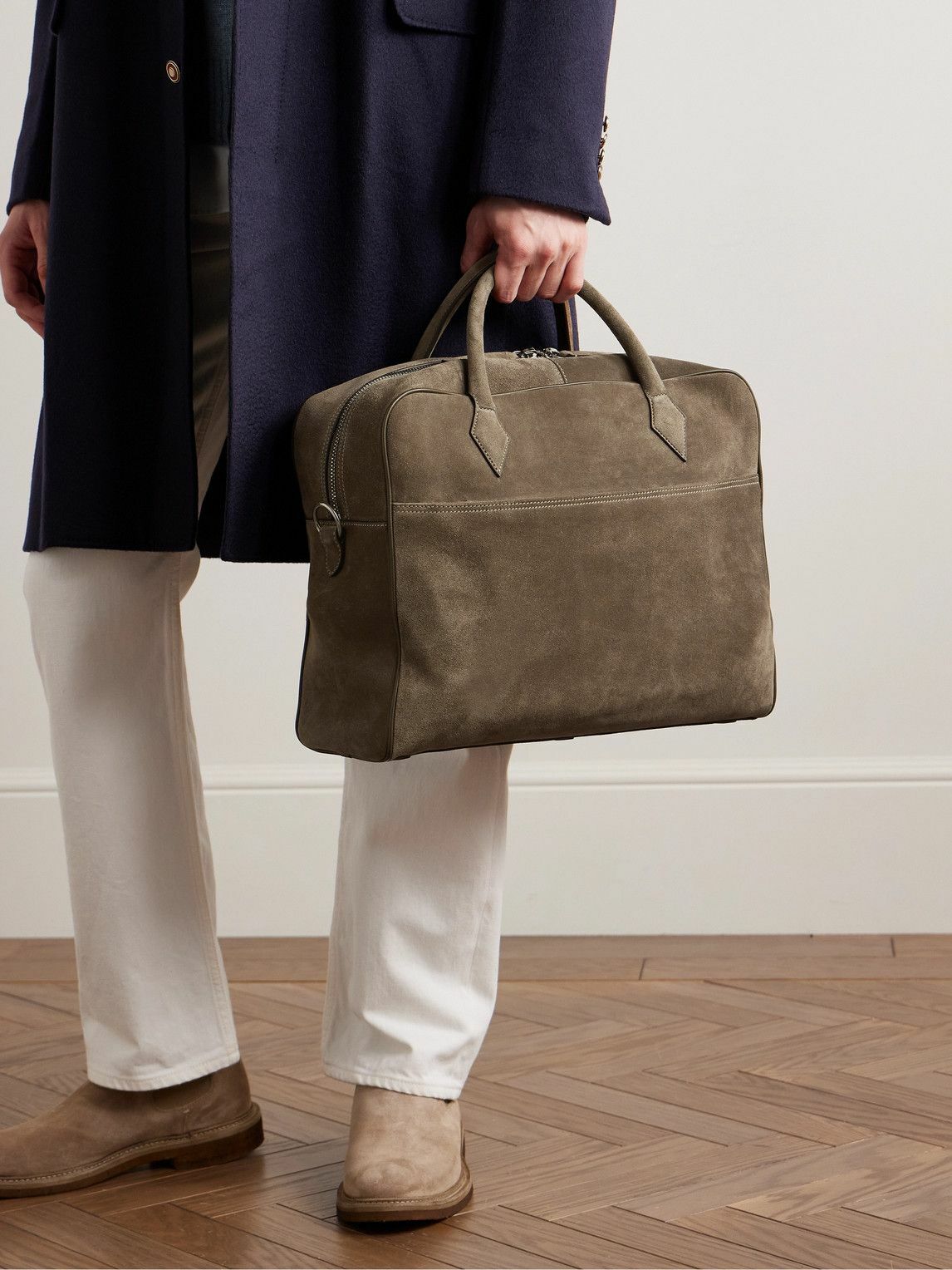 Métier - Closer All Day Suede Briefcase