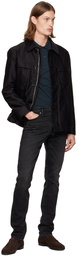 TOM FORD Black Zip Jacket