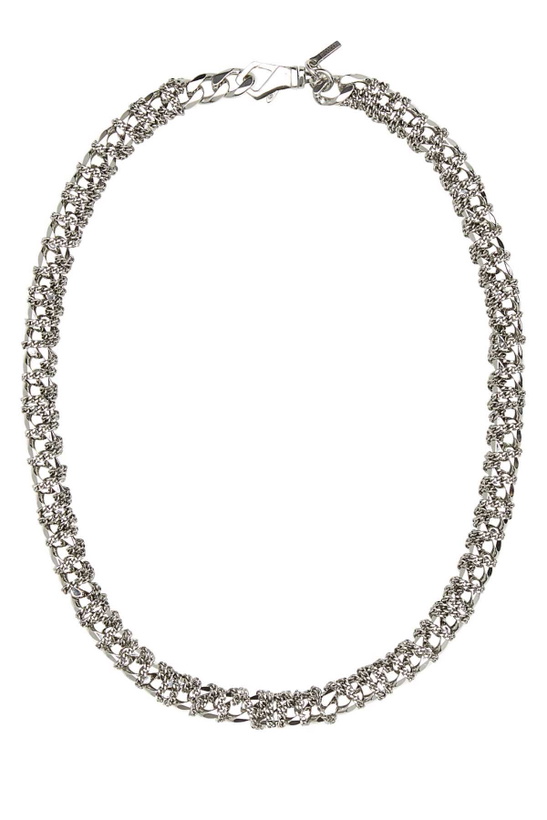 Photo: Emanuele Bicocchi 925 Silver Entwined Chain Necklace