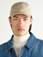 Loro Piana - Logo-Embroidered Linen Baseball Cap - Neutrals
