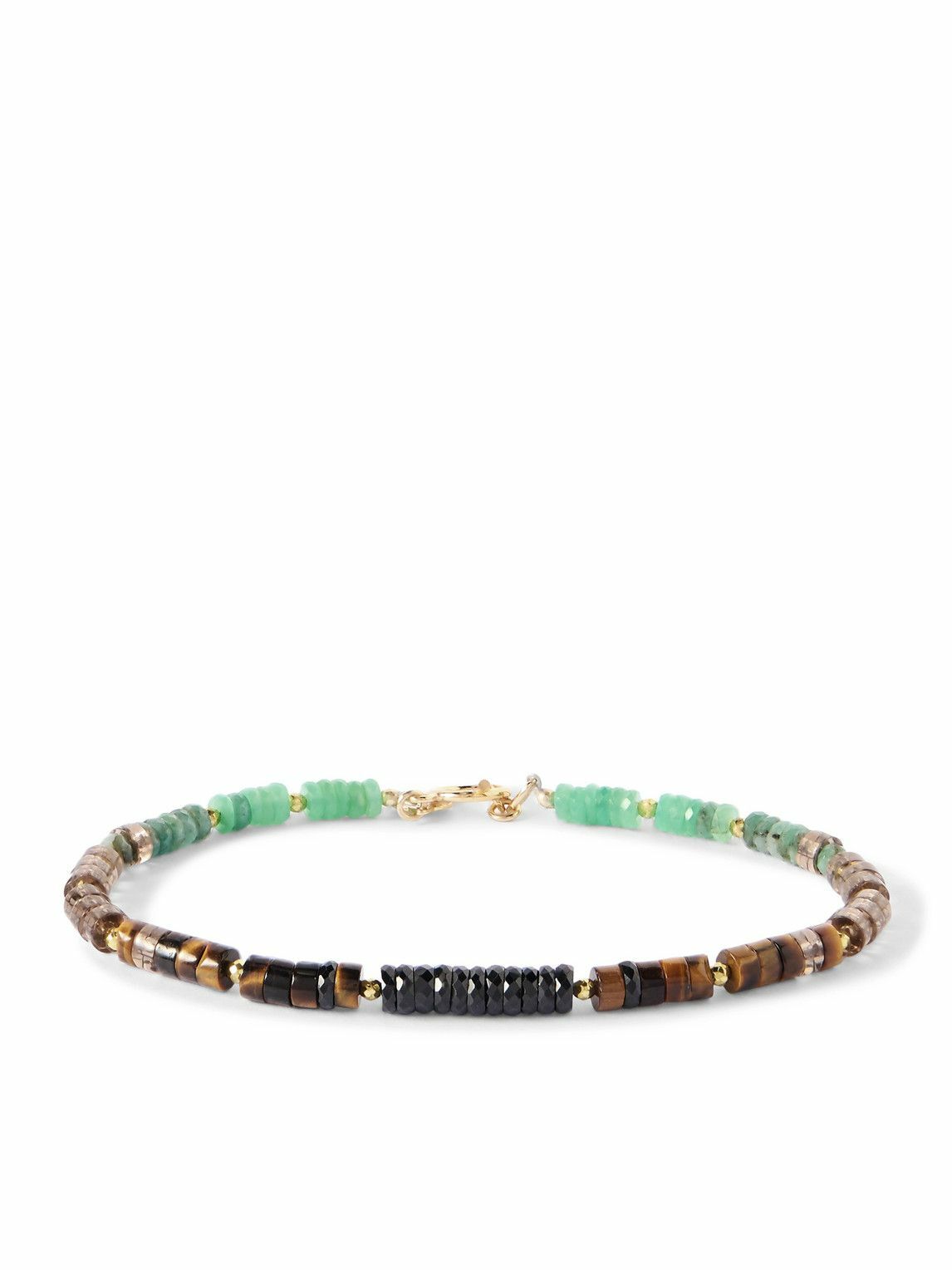 Peyote Bird - Delphi Gold-Plated Multi-Stone Beaded Bracelet