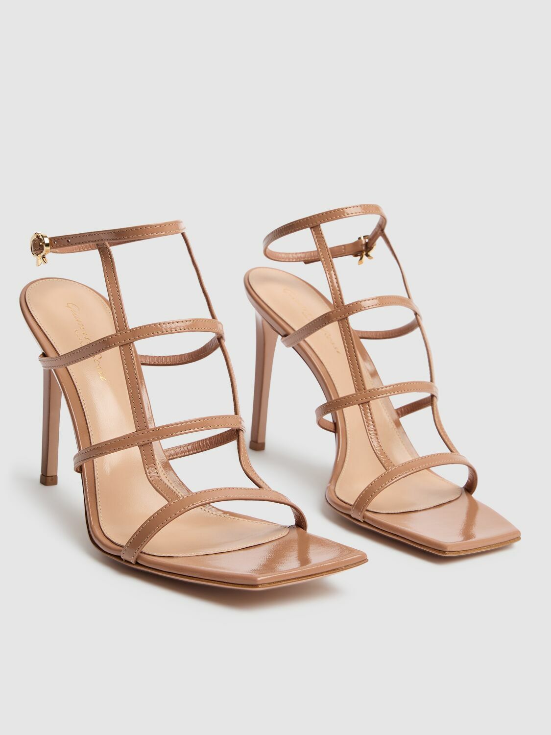 GIANVITO ROSSI 95mm Leather Sandals Gianvito Rossi
