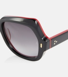 Jacques Marie Mage Perreti square sunglasses