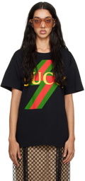 Gucci Black Printed T-Shirt