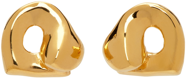 Photo: AGMES Gold Simone Bodmer Turner Edition Gertrude Stud Earrings