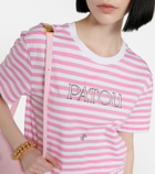 Patou Logo striped cotton T-shirt