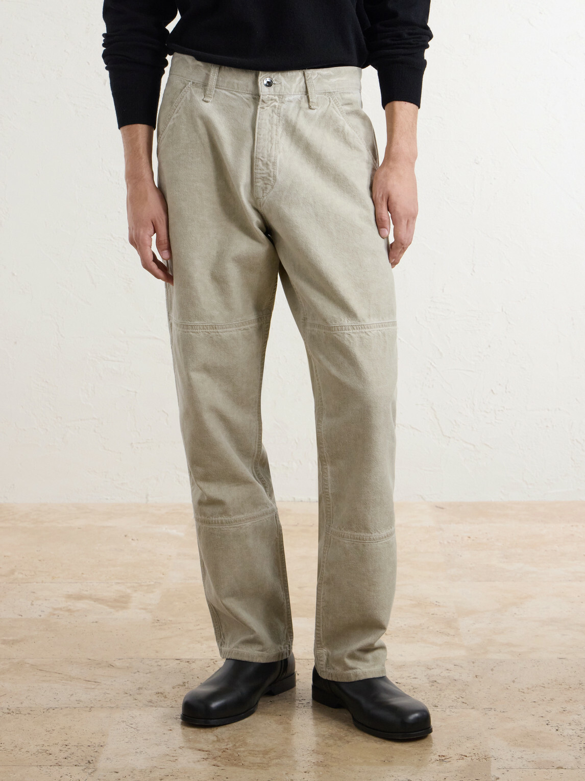 Rag & Bone - Carpenter Straight-Leg Trousers - Neutrals