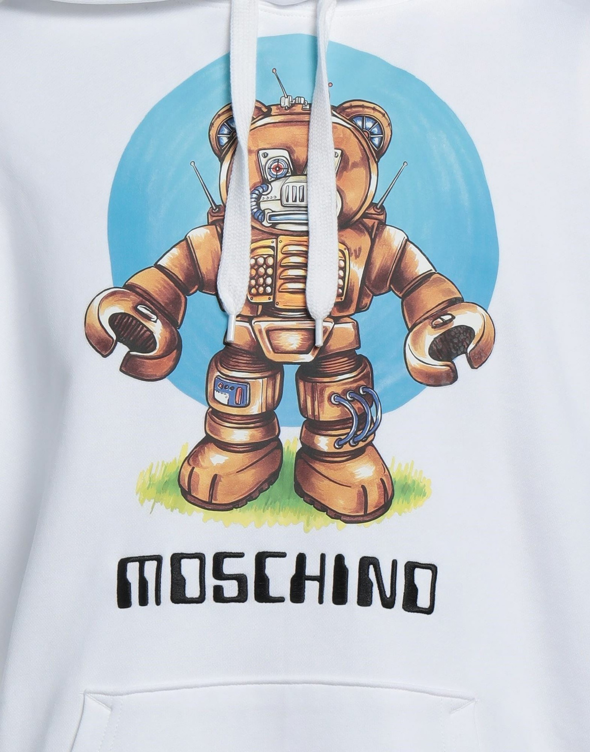 Moschino Mens Sweatshirt in White