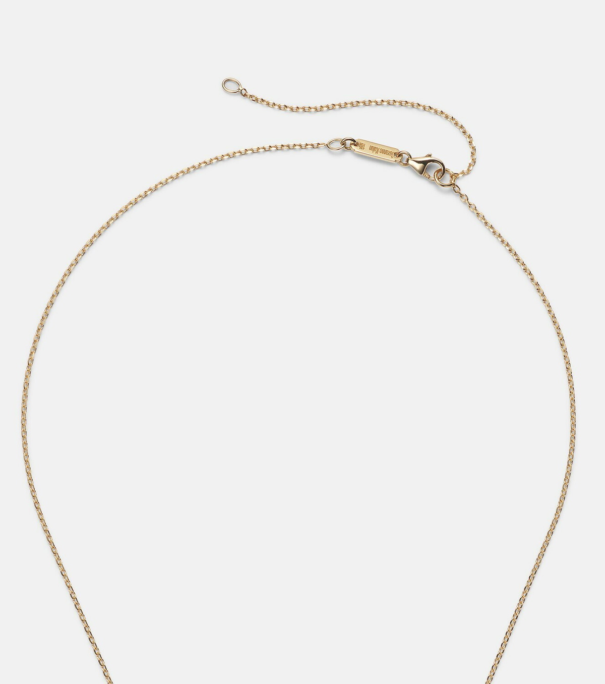 Suzanne Kalan 18kt gold pendant necklace with gemstones