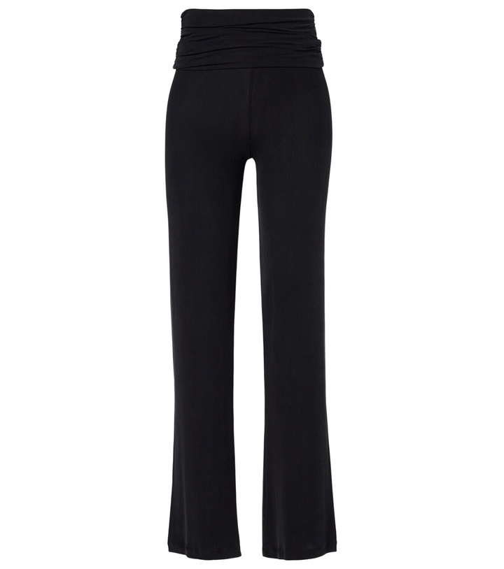 Photo: Aya Muse Gathered high-rise straight pants