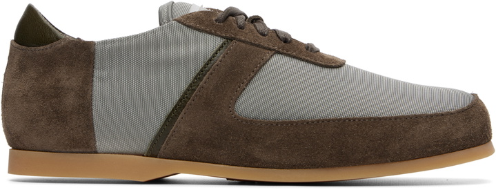 Photo: OUR LEGACY Green & Brown Sneak In Sport Sneakers