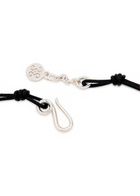 Sapir Bachar Pearl Leather Choker - One Size