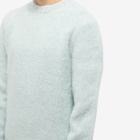 A.P.C. Men's Lucci Aplaca Crew Knit in Pale Green