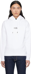 Dsquared2 White Mini 'Icon' Hoodie