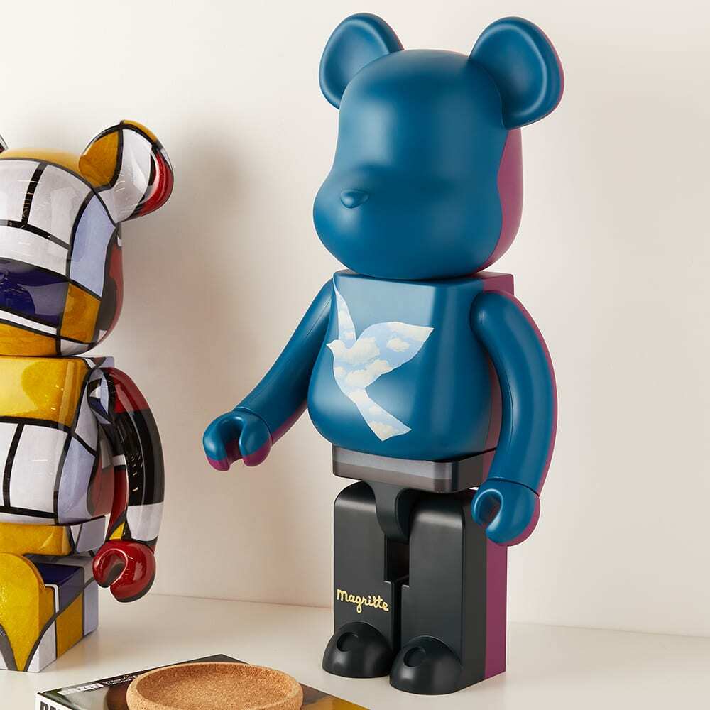 超熱 TOY MEDICOM - 4セット 100％&400％ Magritte René BE@RBRICK 