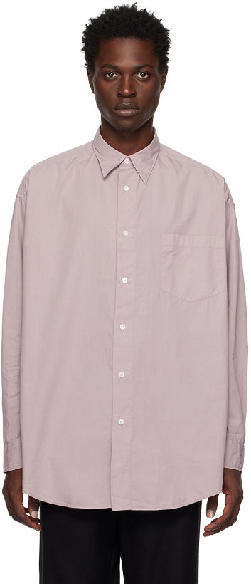 Photo: The Frankie Shop Purple Chadwick Shirt