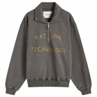 Story mfg. Men's Geo Pullover Sweatshirt in Charcoal