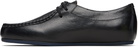 Jil Sander Black Hood Lace-Up Derbys