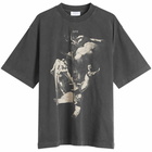 Off-White Men's Martyrdom Skate T-Shirt in Vintage Black