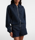 7 For All Mankind Denim bomber jacket