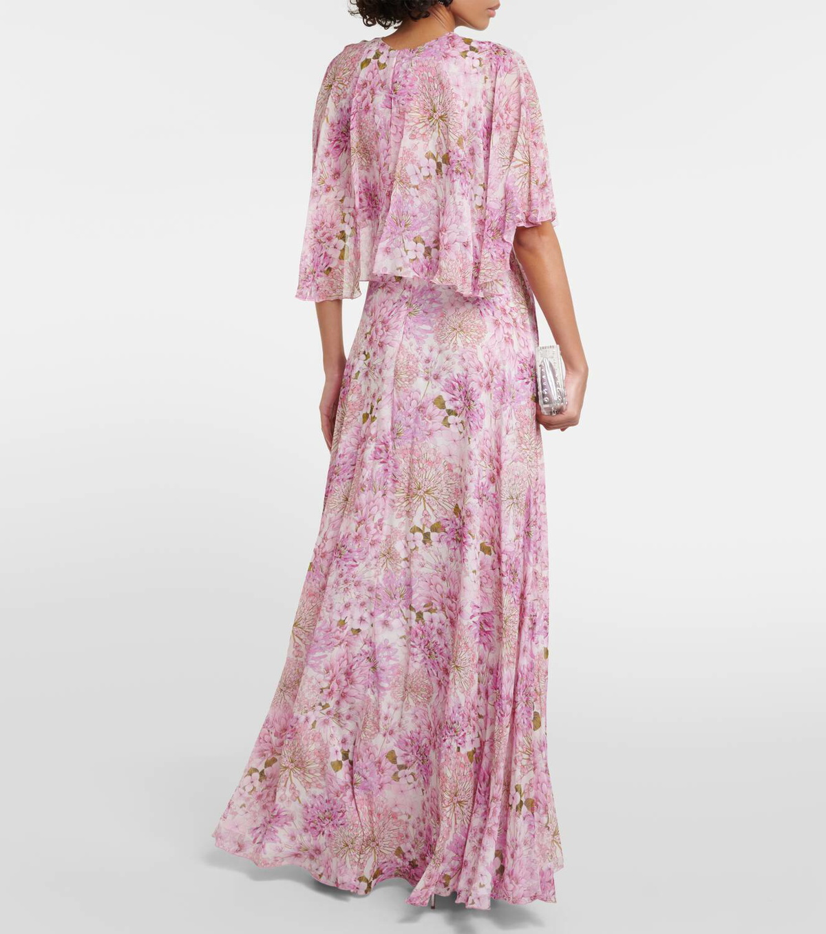Giambattista Valli Printed silk georgette maxi dress Giambattista Valli