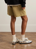 Acne Studios - Rego Straight-Leg Cotton-Jersey Shorts - Green