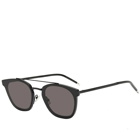 Saint Laurent Sunglasses Men's Saint Laurent SL 28 Metal Sunglasses in Black/Grey