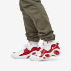 Nike Men's Air Zoom Flight 95 Sneakers in White/True Red/Black