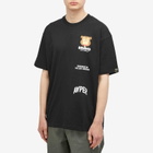 Men's AAPE Bravo Aaper T-Shirt in Black