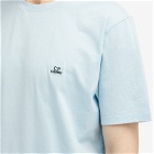 C.P. Company Men's 30/1 Jersey Logo T-Shirt in Starlight Blue
