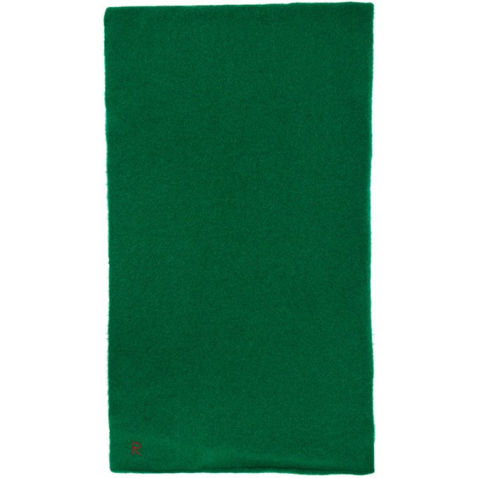 Rika Studios Green Merino Patti Scarf