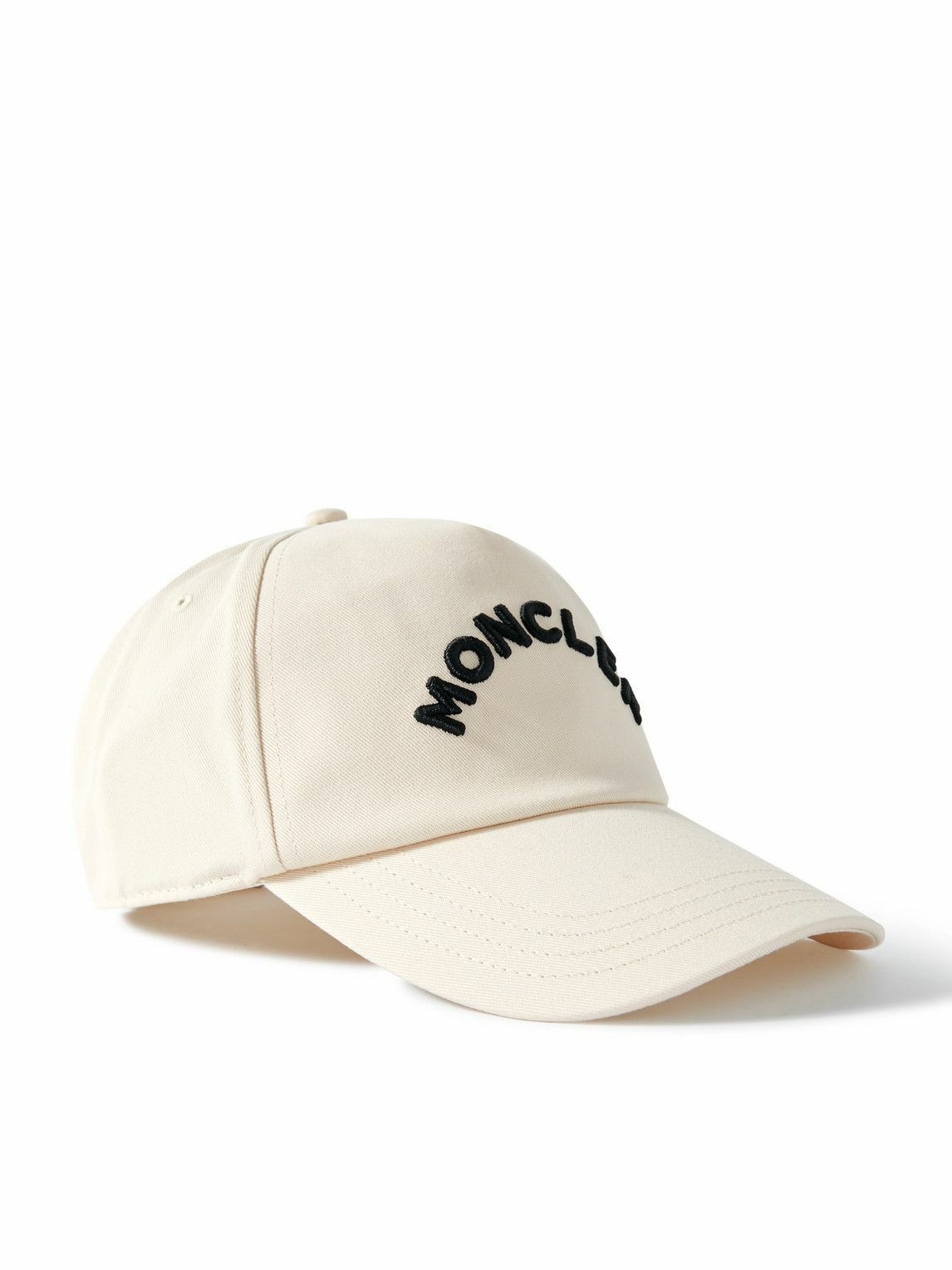 Photo: Moncler - Logo-Embellished Cotton-Gabardine Baseball Cap
