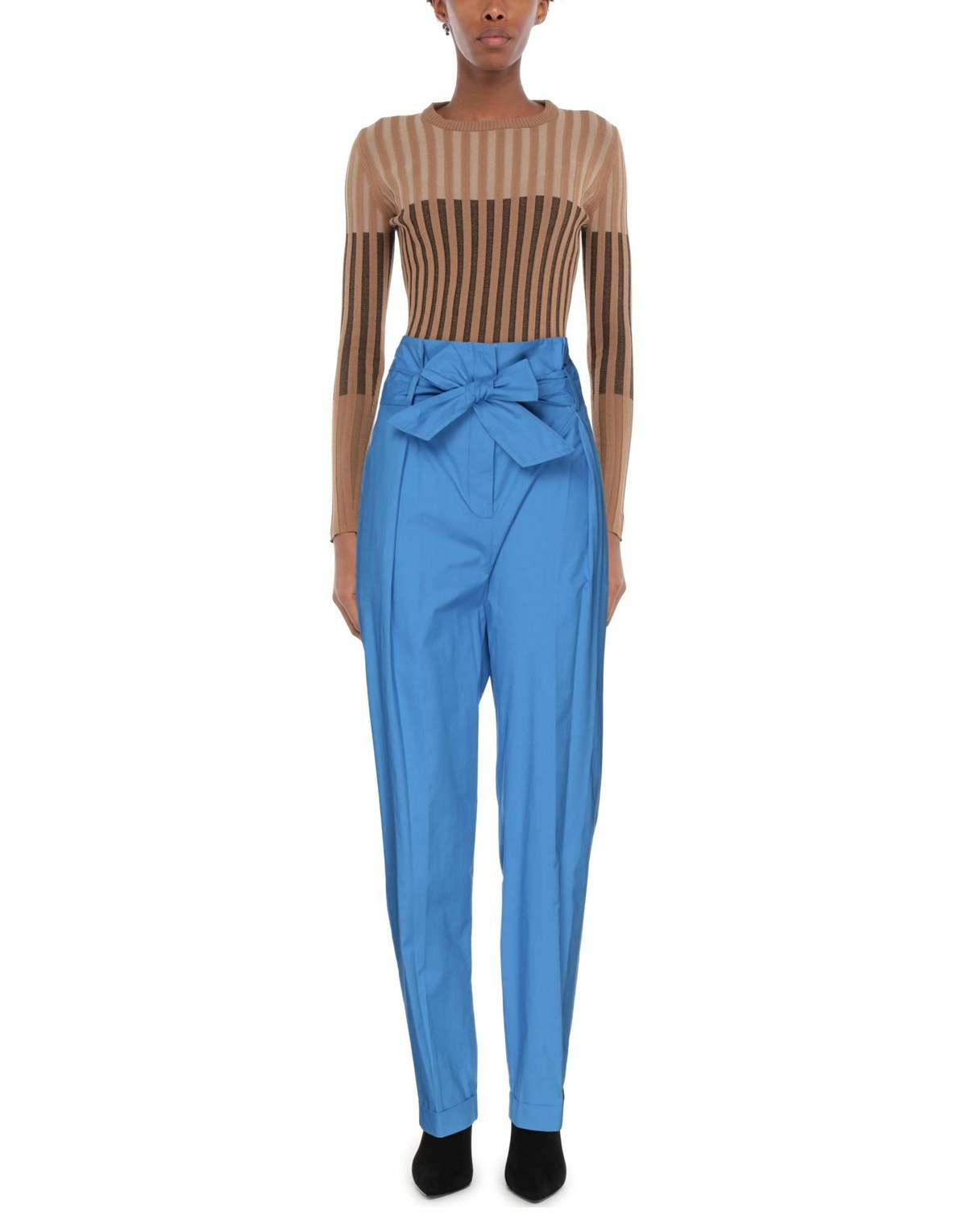 Jucca Womens Pants Pastel in Blue