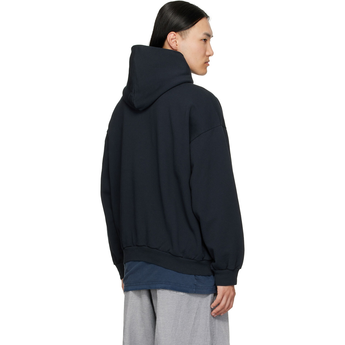 Balenciaga Black Logo Hoodie