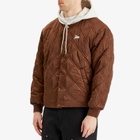 Patta Men's City Leopard Reversible Bomber Jacket in Multi