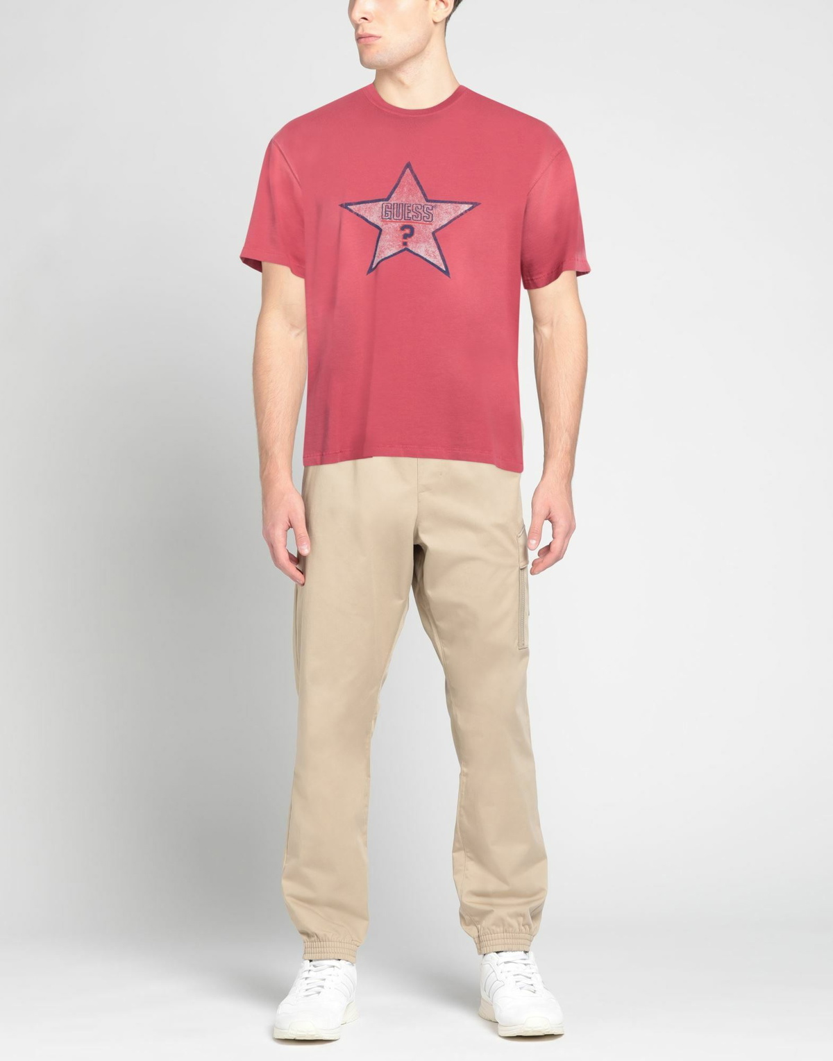 Guess Mens T-shirt Brick