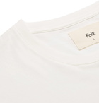 Folk - Assembly Cotton-Jersey T-Shirt - Men - White