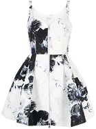 ALEXANDER MCQUEEN - Printed Flared Short Dress