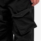 Maharishi Men's Cordura NYCO Loose Track Pant in Black