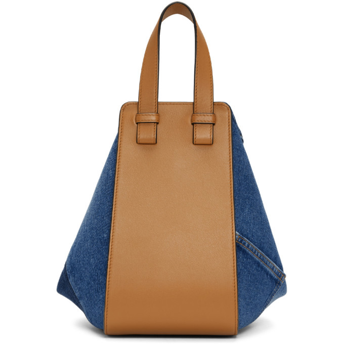 Loewe denim shop hammock bag