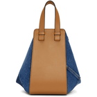 Loewe Blue Denim Small Hammock Bag