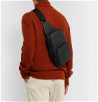 Ermenegildo Zegna - Full-Grain Leather Backpack - Black