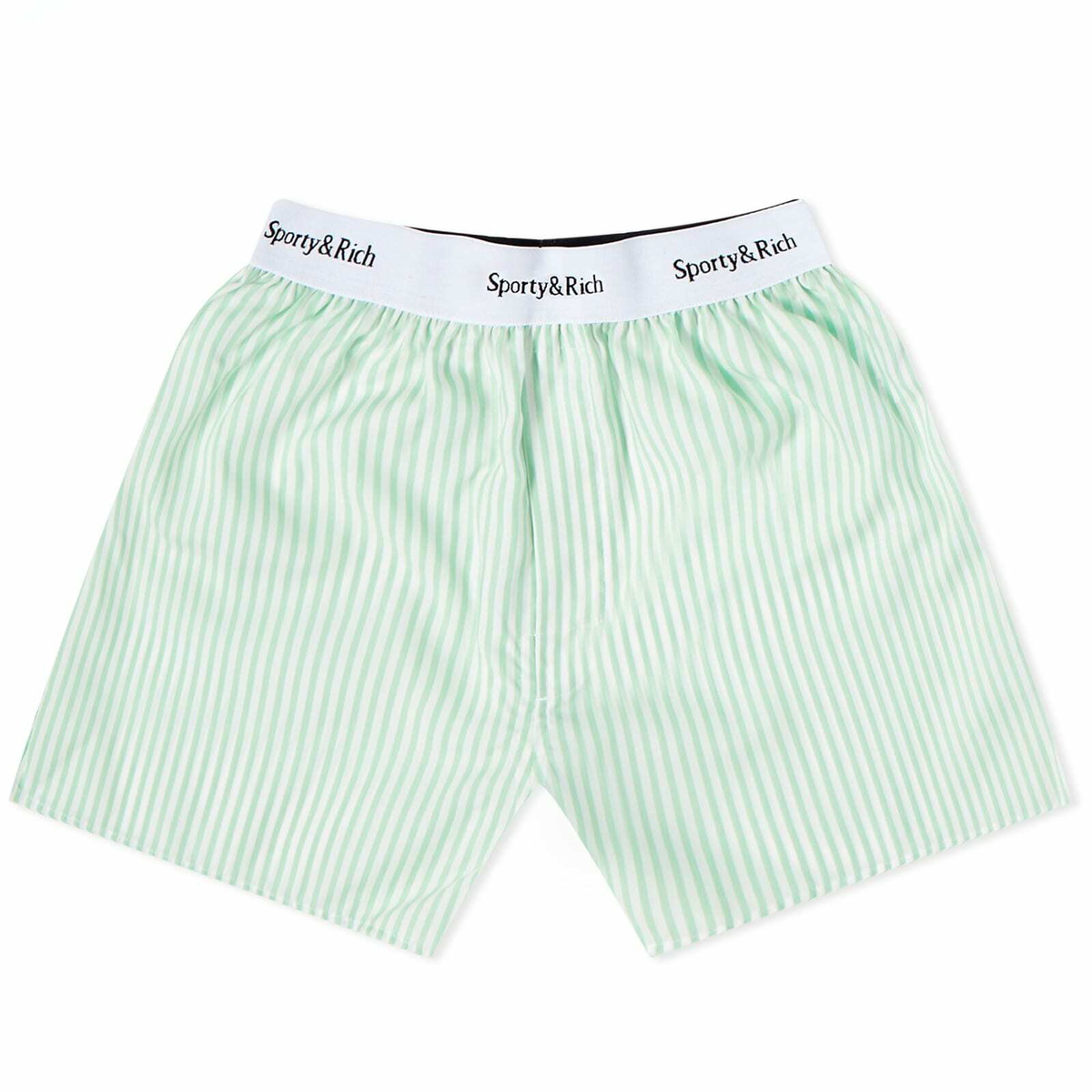 Sporty & Rich Women's Src Tencel Boxer Short in Green