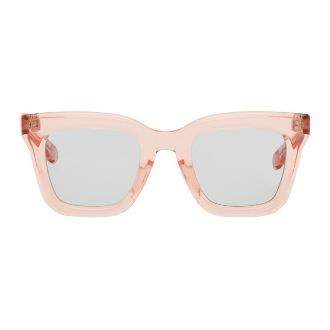 Photo: Sacai Pink Native Sons Edition Cornell Square Sunglasses