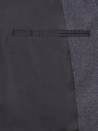 ATON - Wool-Flannel Suit Jacket - Gray