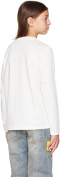 Moncler Enfant Big Kids White Long Sleeve T-shirt