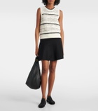 Varley Athena pointelle cotton sweater vest