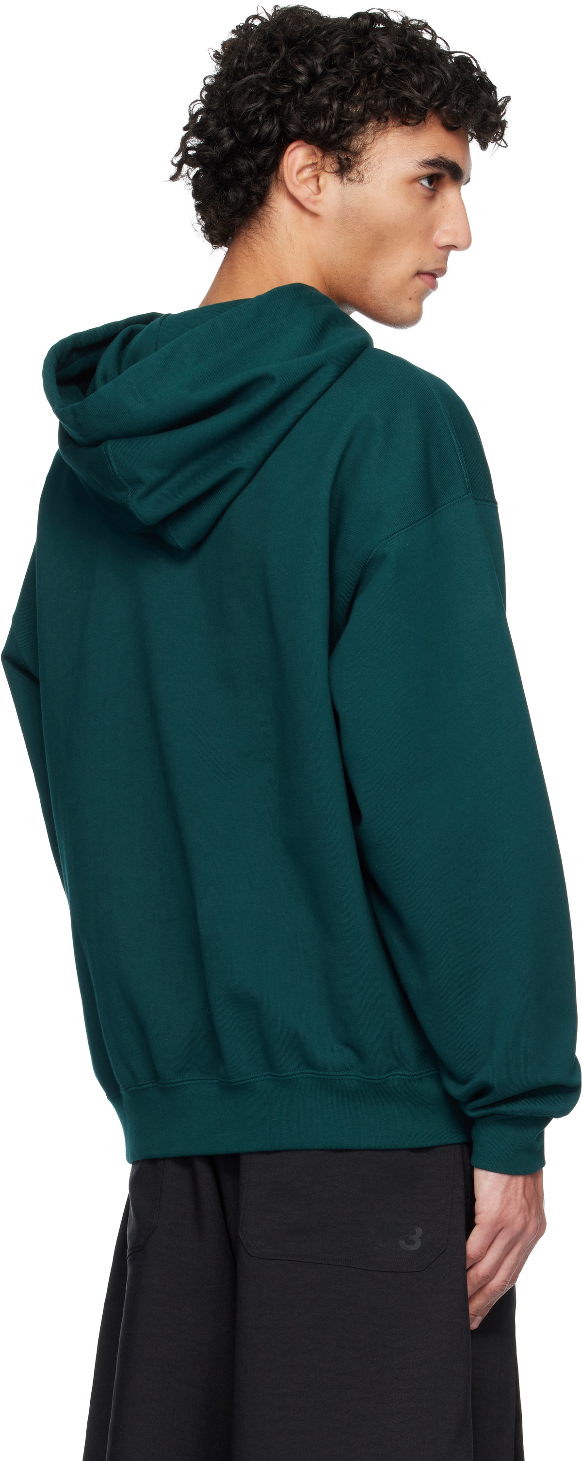 Y-3 Green FT Hoodie