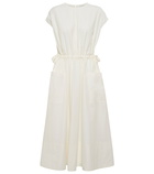 Deveaux New York - Daisy cotton-blend midi dress