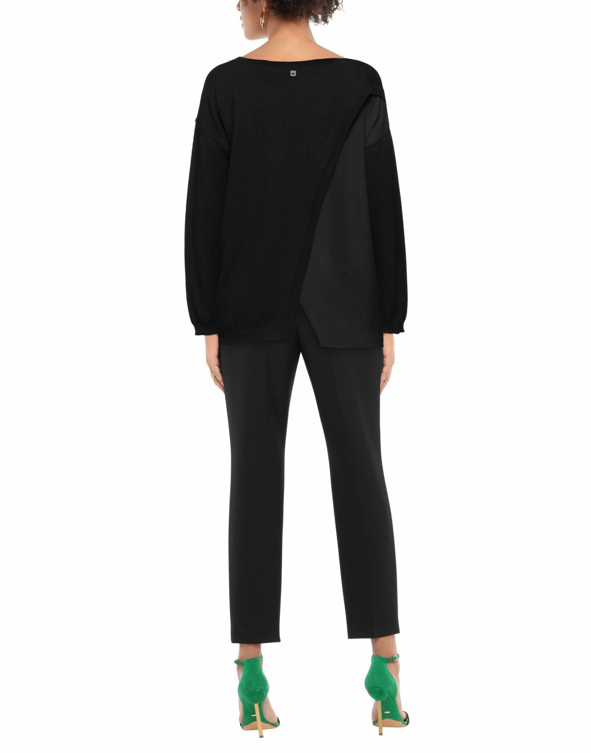 Manila Grace Womens Sweater in Black